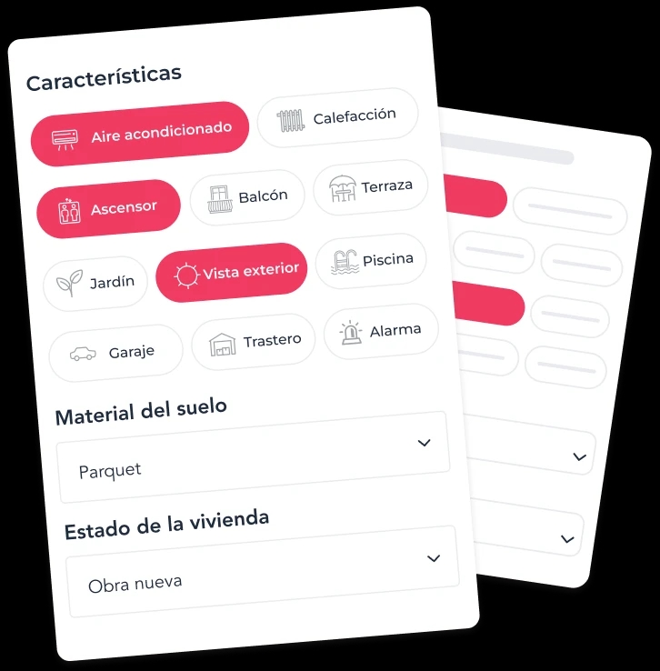 Introducir características de la vivienda