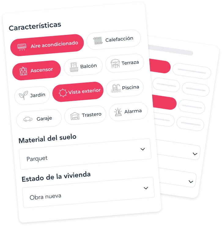 Introducir características de la vivienda
