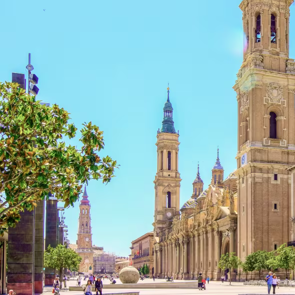 Vista de Zaragoza